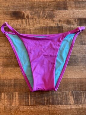 Jolyn Darya bikini bottom Leucadia pink color size small